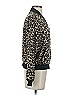Stella & Dot 100% Polyester Animal Print Gold Jacket Size S - photo 4