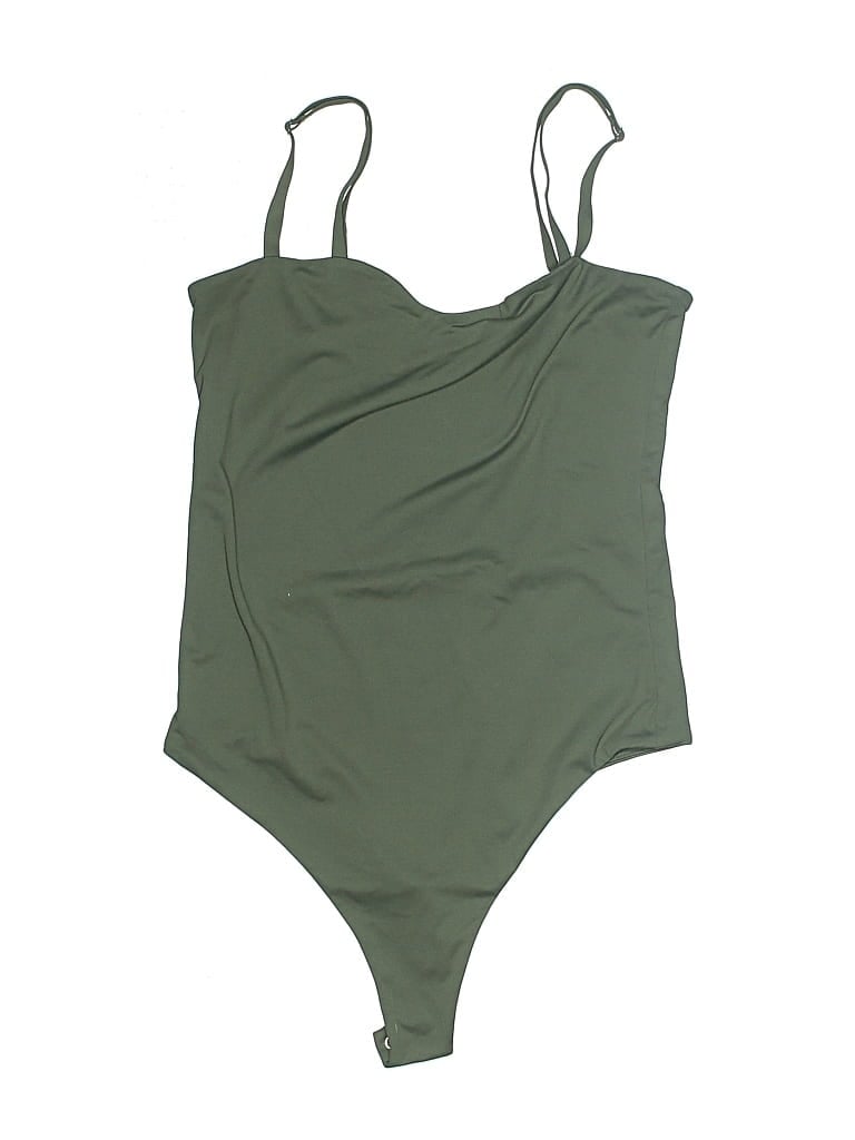 Pre-owned Reoria Bodysuit In Green