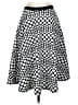 Bobeau Polka Dots Black Casual Skirt Size XS - photo 1