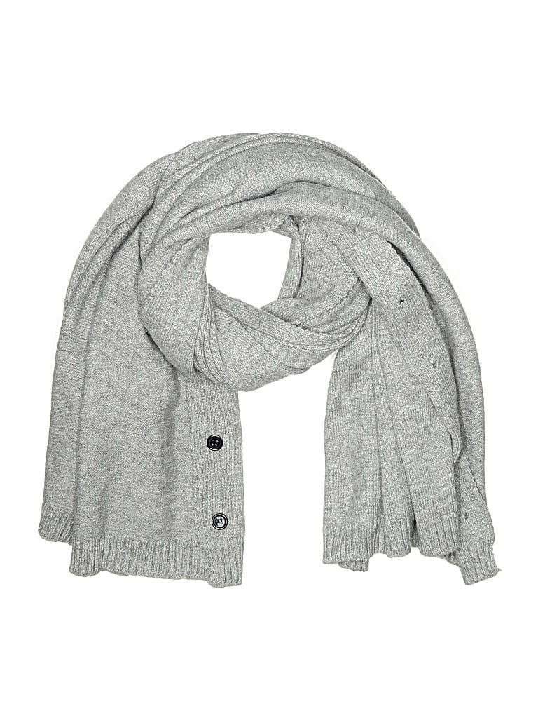 Pre-owned Unbranded Scarf In Gray