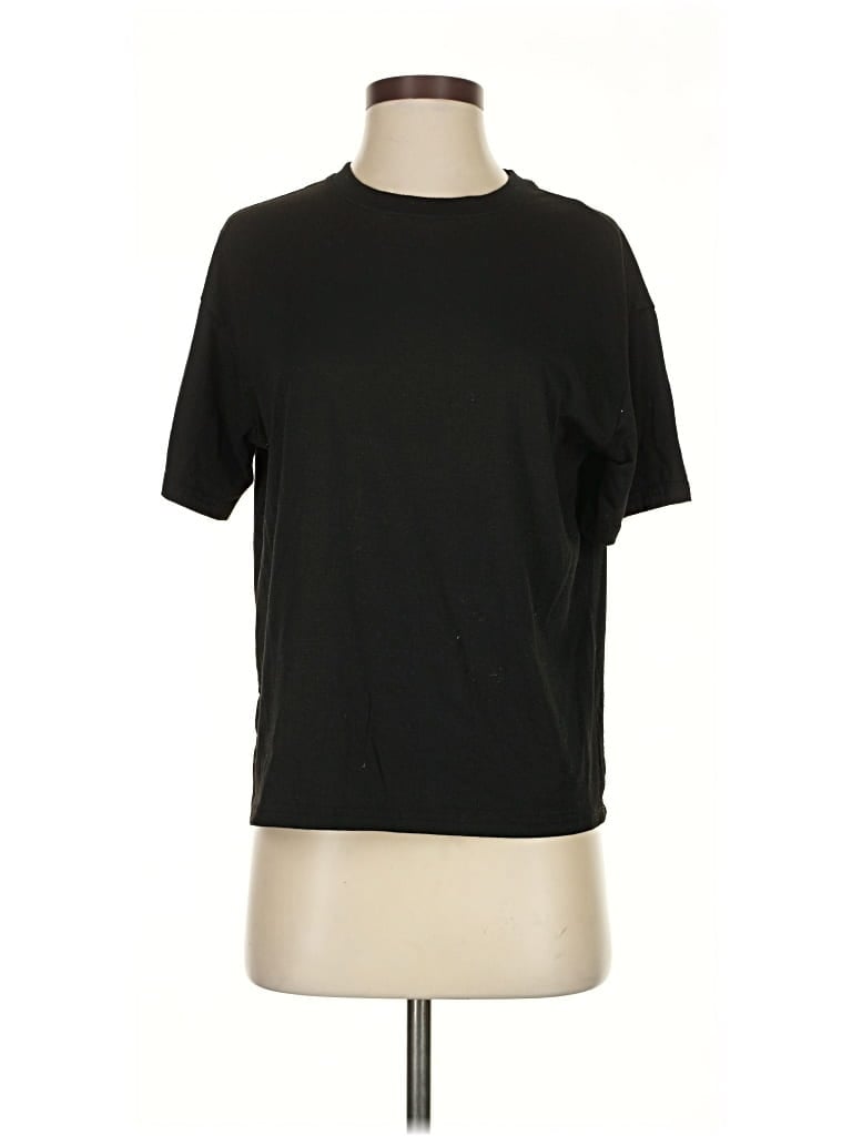 Pre-owned Assorted Brands Short Sleeve T-shirt In Black