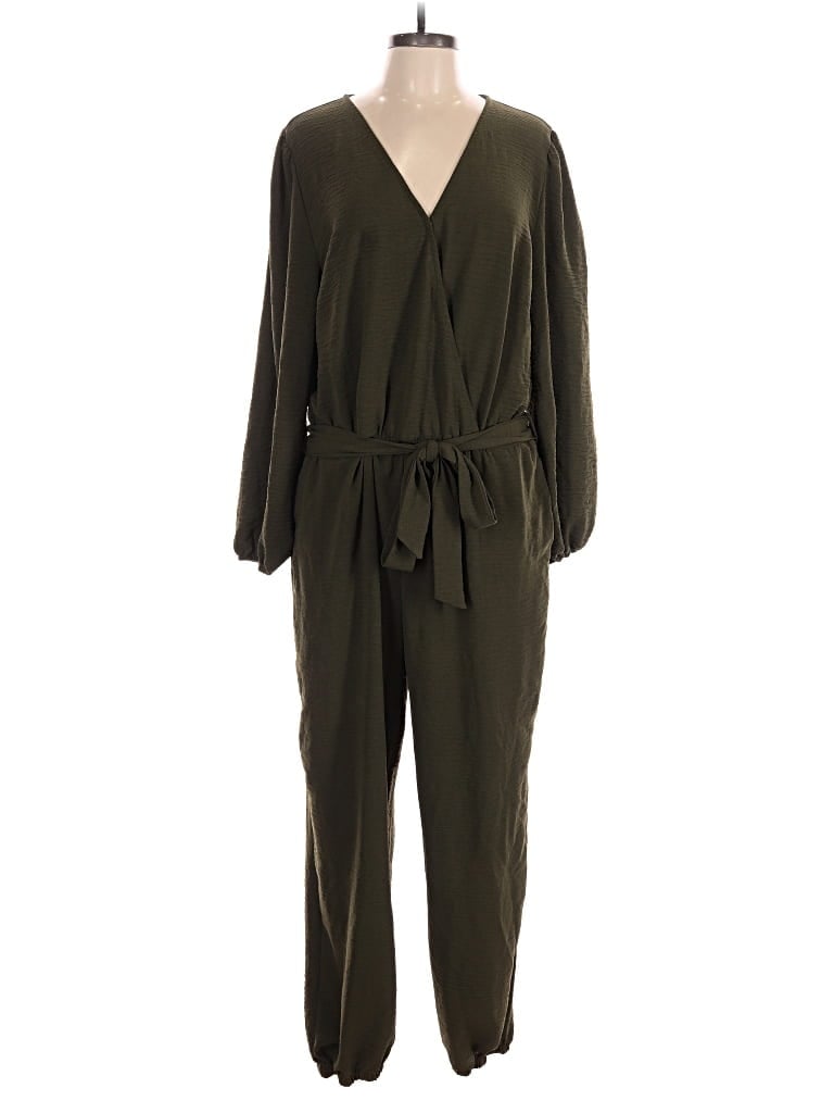 Pre-owned Pretty Garden Jumpsuit In Green