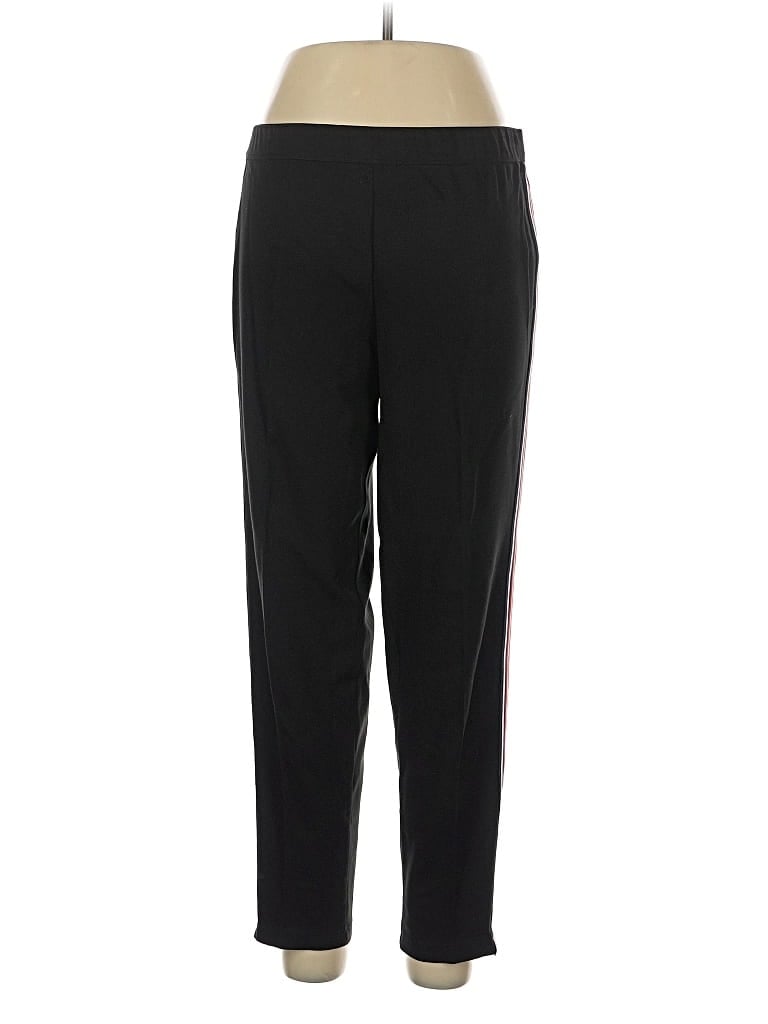 Pre-owned Max Studio Track Pants In Black