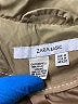 Zara Basic 100% Nylon Tan Jacket Size M - photo 3