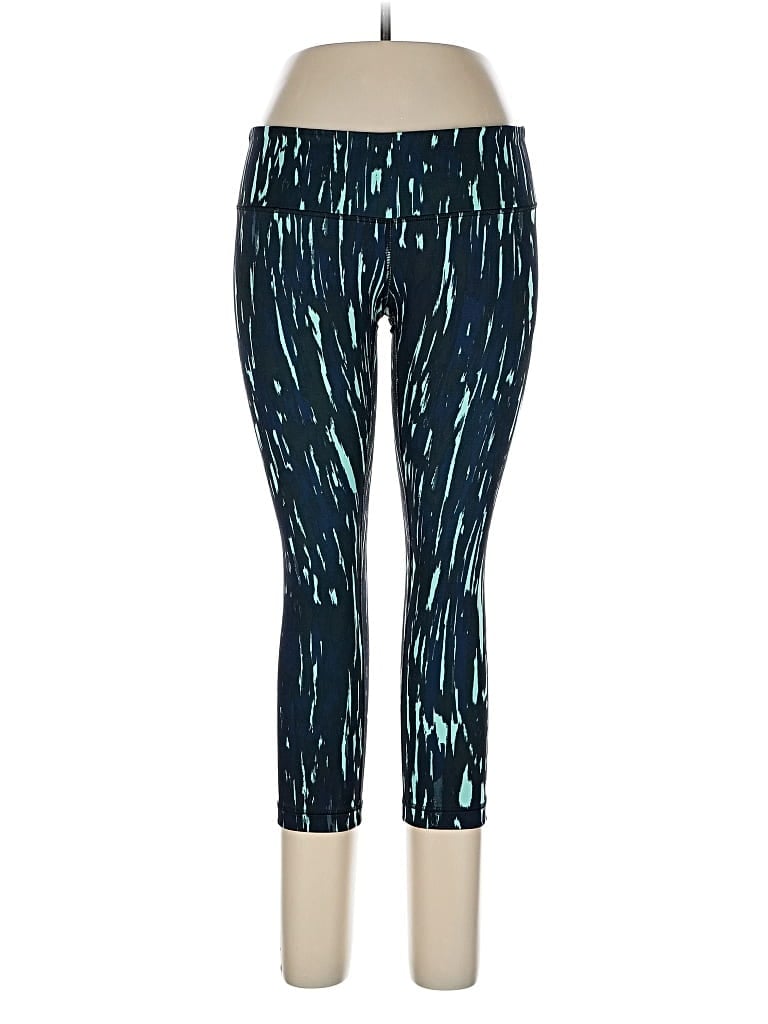 Pre-owned Lululemon Athletica Active Pants In Blue