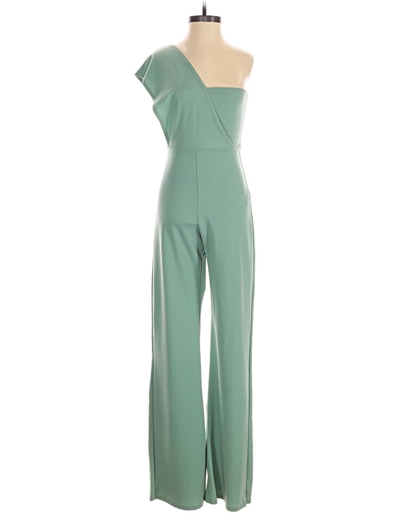 Pre-owned Prettylittlething Jumpsuit In Green