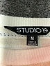 Studio 19 Stripes Ivory Short Sleeve T-Shirt Size M - photo 7