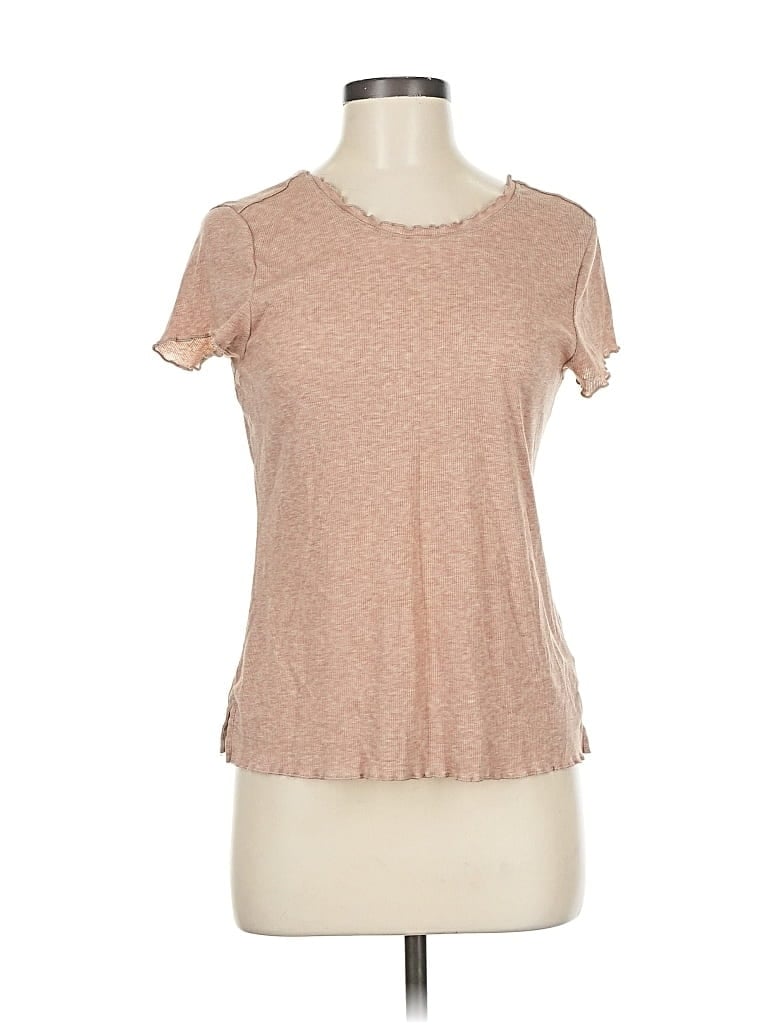 Pre-owned Nike Short Sleeve T-shirt In Brown