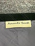 Amanda Smith Chevron-herringbone Black Formal Skirt Size 6 - photo 3