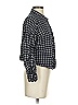Assorted Brands Checkered-gingham Black Long Sleeve Button-Down Shirt Size XS - photo 4