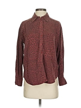 Current/Elliott Long Sleeve Button Down Shirt