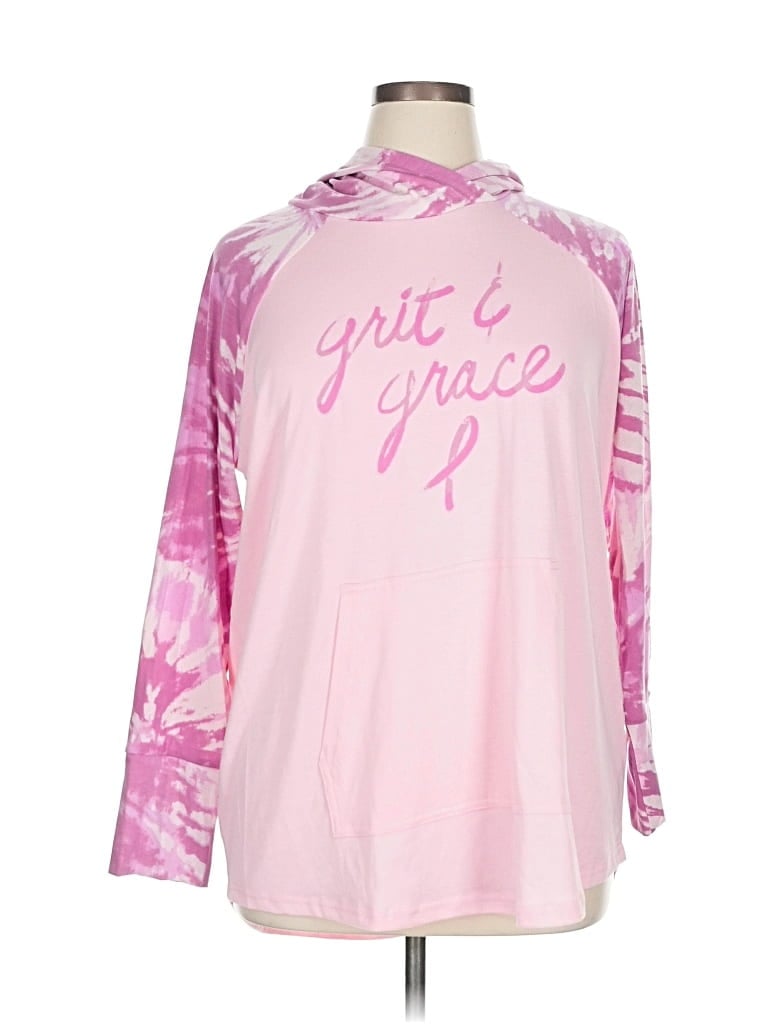 Pre-owned Lularoe Cardigan Sweater In Pink