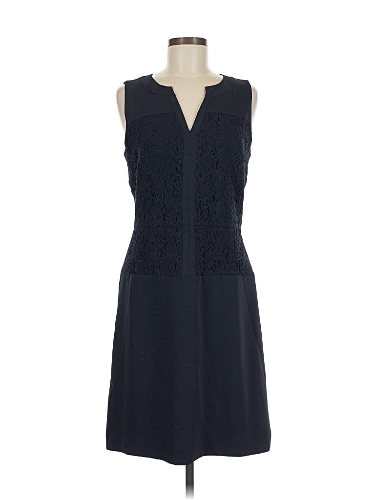 Pre-owned Ann Taylor Factory Casual Dress In Blue