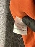 Morgan Carper 100% Polyester Orange Poncho Size S - photo 8