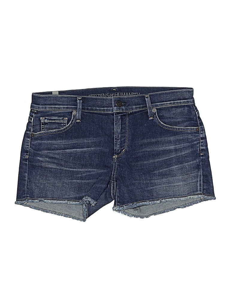 Pre-owned Citizen Of Humanity Denim Shorts In Blue