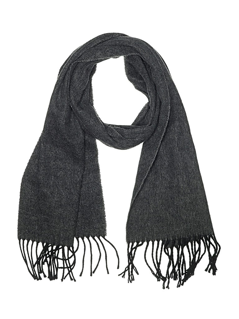 Pre-owned Unbranded Scarf In Gray