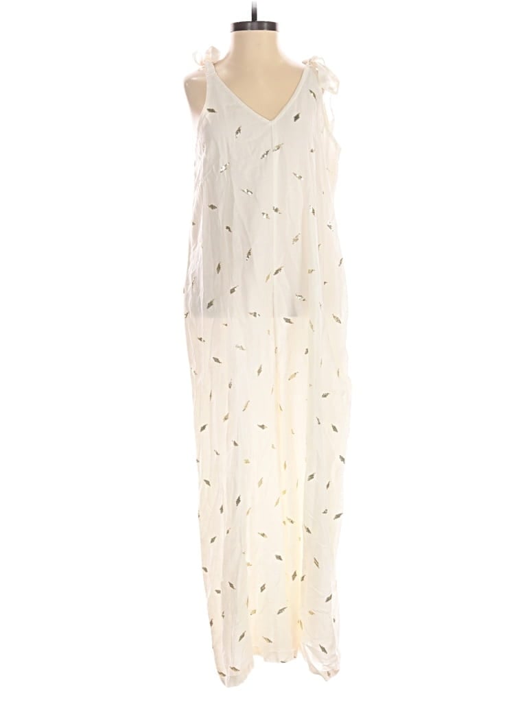 Pre-owned Assorted Brands Jumpsuit In White