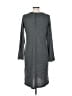Lole 100% Polyester Gray Casual Dress Size L - photo 2