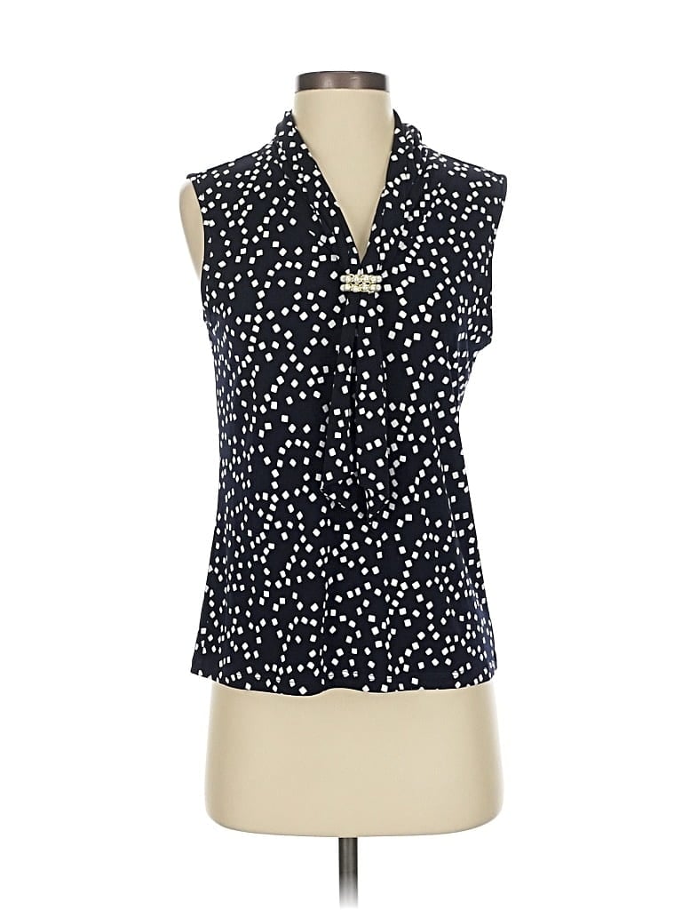 Karl Lagerfeld Sleeveless Blouse In Black