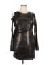 Bebe Metallic Silver Gold Cocktail Dress Size XL - photo 1