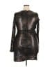 Bebe Metallic Silver Gold Cocktail Dress Size XL - photo 2