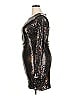 Bebe Metallic Silver Gold Cocktail Dress Size XL - photo 5