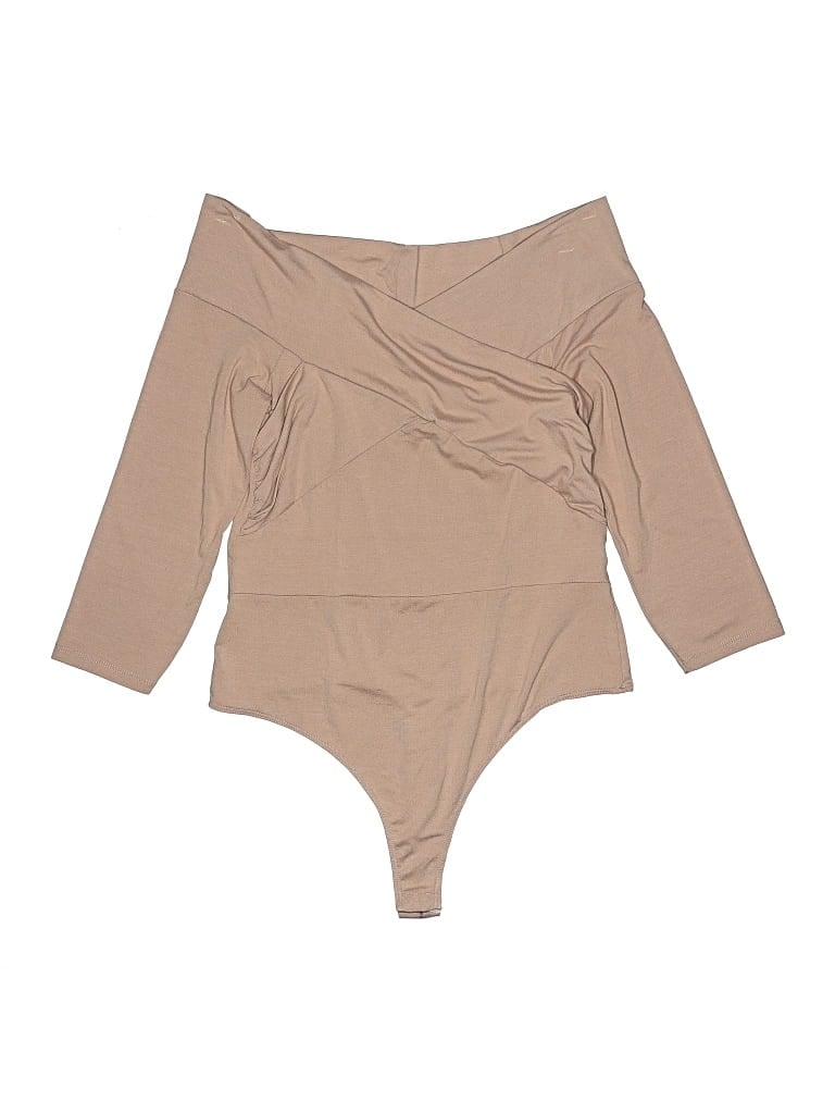 Pre-owned Asos Design Bodysuit In Brown