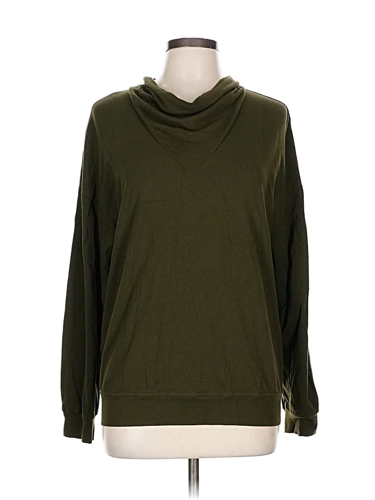 Pre-owned Banana Republic Factory Store Sweatshirt In Green