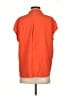 MNG Orange Short Sleeve Blouse Size 4 - photo 2