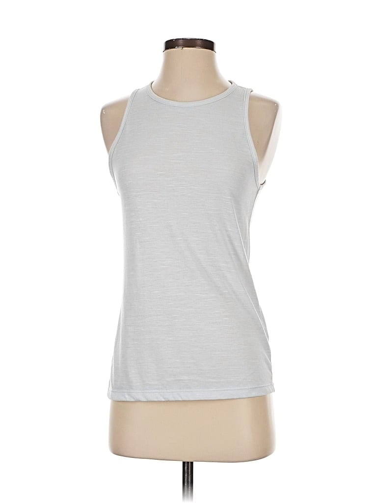 NIKE Pre-owned Active Tank Top In Silver