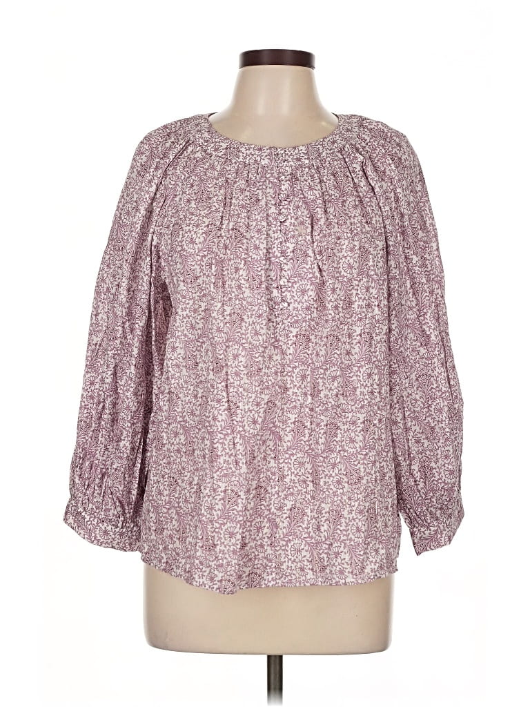 A.n.a. A New Approach 3/4 Sleeve Blouse In Multi