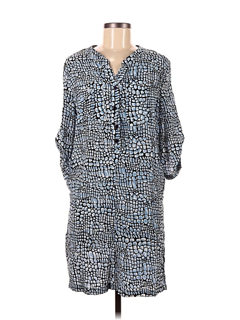 Pre-owned Tolani Romper In Blue