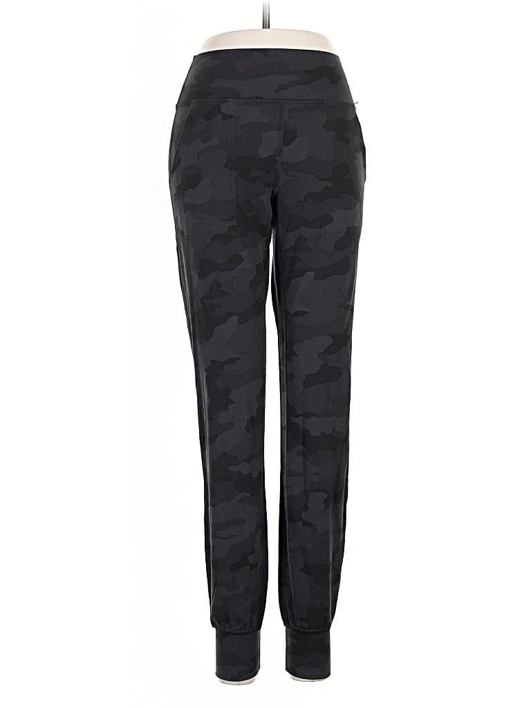 Pre-owned Lululemon Athletica Track Pants In Black