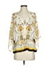 CAbi Yellow 3/4 Sleeve Blouse Size XS - photo 1