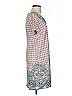 Ann Taylor 100% Polyester Paisley Gray Casual Dress Size XS - photo 4