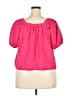 Gap Pink Short Sleeve Blouse Size XXL - photo 2