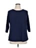 Chico's Blue Pullover Sweater Size XL (3) - photo 1