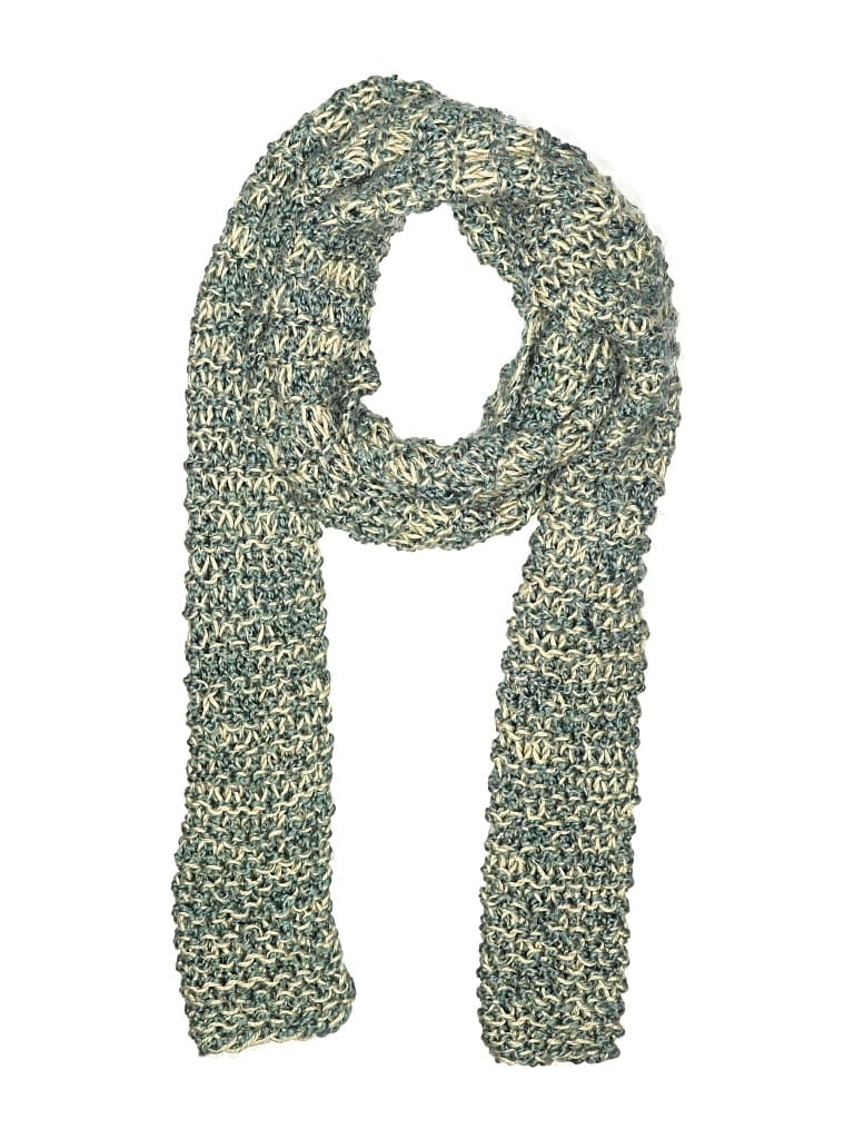 Pre-owned Assorted Brands Scarf In Blue