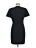 Talbots 100% Polyester Solid Black Casual Dress Size 6 - photo 2