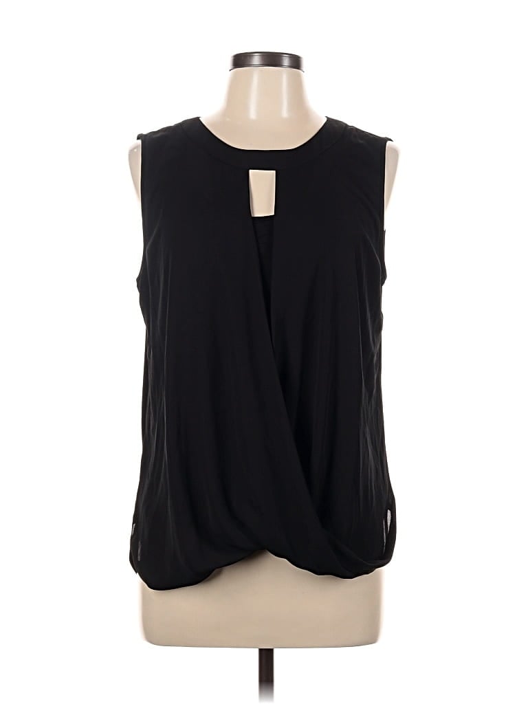 Pre-owned 41hawthorn Sleeveless Blouse In Black