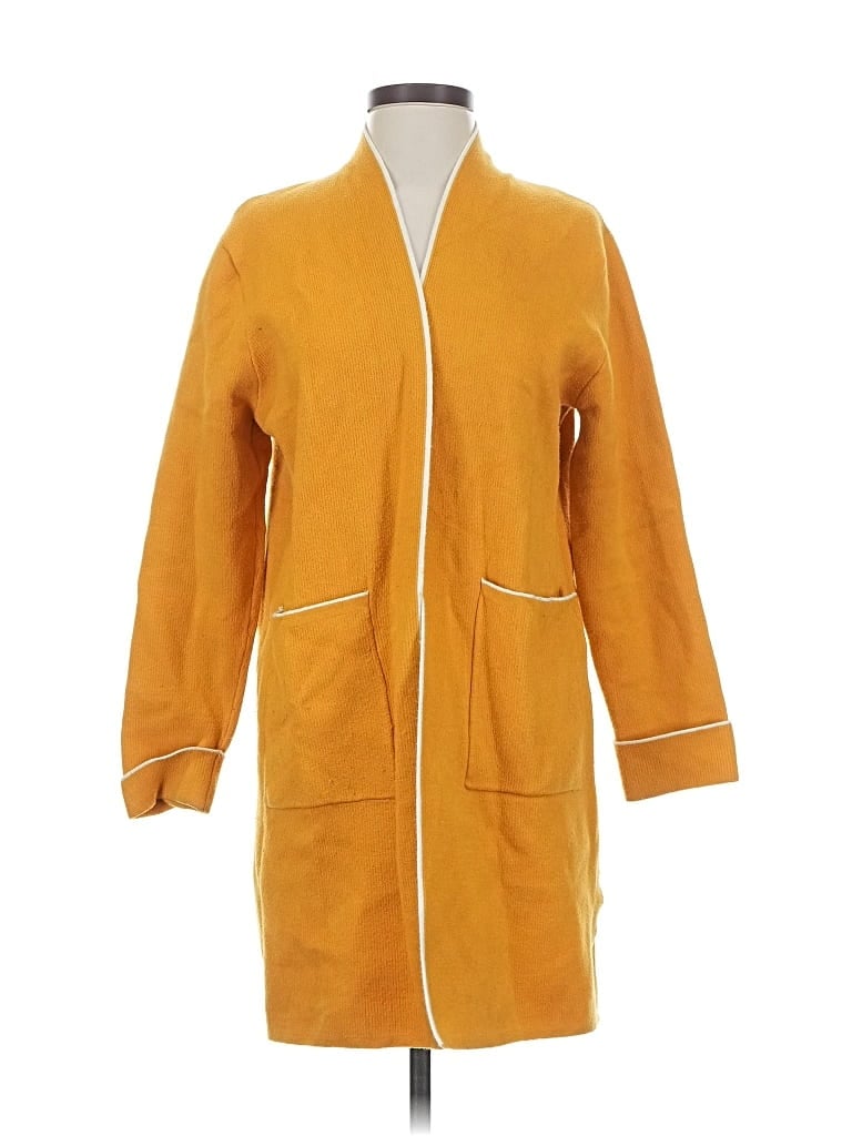 Pre-owned Lola Cardigan Sweater In Yellow