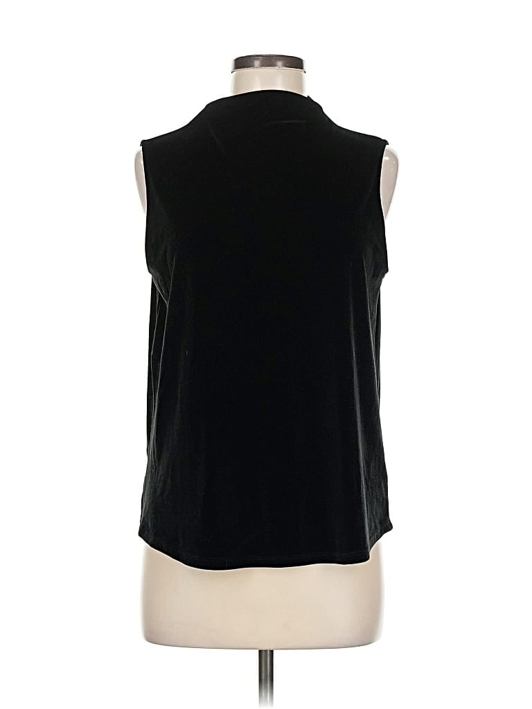 Pre-owned Express Sleeveless Blouse In Black