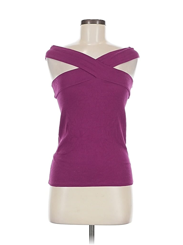 Pre-owned Intimately By Free People Sleeveless Top Purple Strapless Neckline Tops