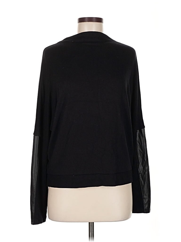 Pre-owned Express Pullover Sweater In Black