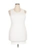 Gildan 100% Cotton White Tank Top Size 2X - photo 1
