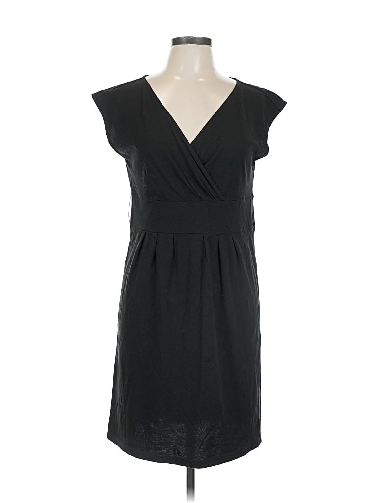 Pre-owned Ann Taylor Loft Casual Dress In Black