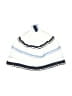 2H Knits 100% Cotton White Blue Beanie Size S (baby) - photo 1