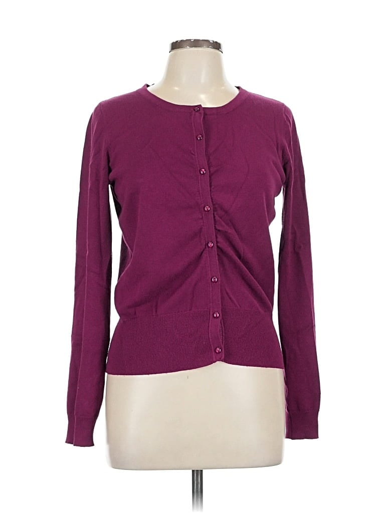 Pre-owned Maurices Cardigan Sweater In Purple