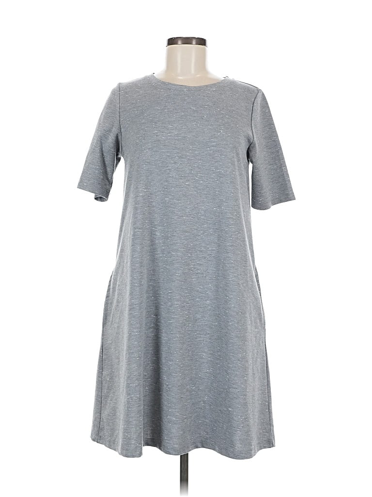 Pre-owned Lila Rose Casual Dress In Gray