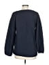 Ann Taylor LOFT Blue Long Sleeve Blouse Size L - photo 2